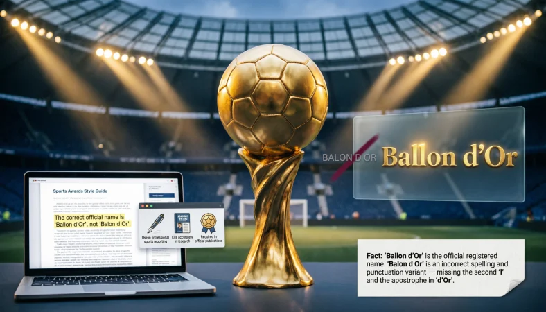 When You Should NOT Use Balon d Or or Ballon d Or