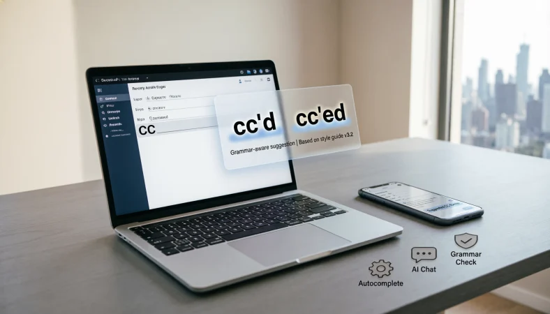 CC'd or CC'ed in Modern Technology and AI Tools