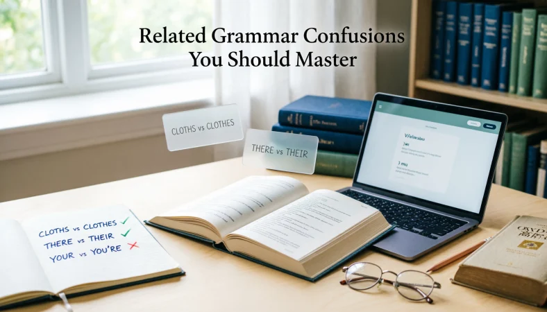 Related Grammar Confusions You Should Master