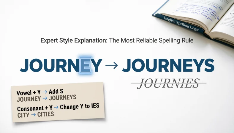 Expert Style Explanation: The Most Reliable Spelling Rule