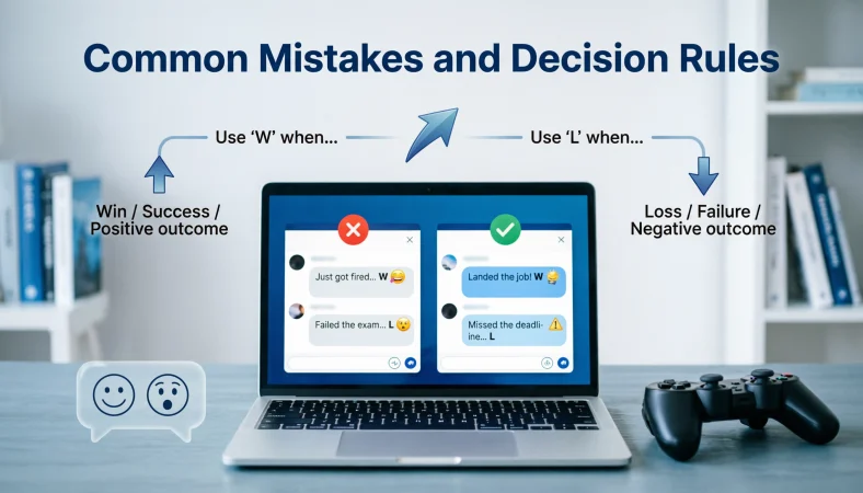 Common Mistakes and Decision Rules