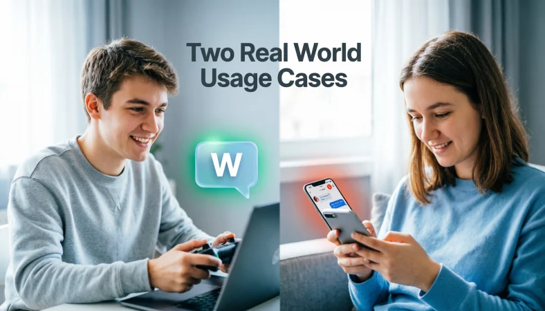 Two Real World Usage Cases