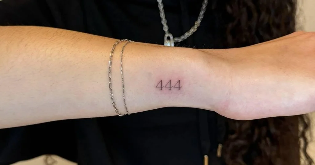 Popular 444 Tattoo Designs and Their Meanings