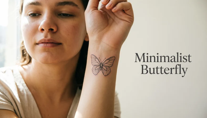 Minimalist Butterfly
