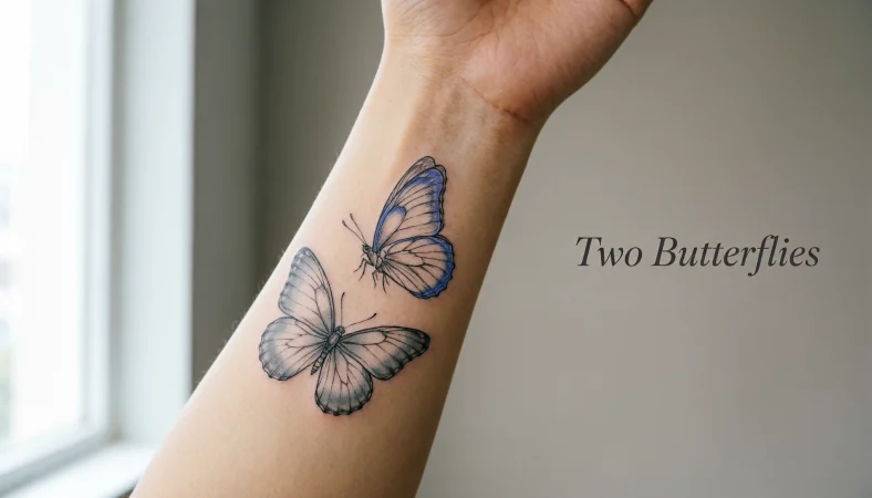 Two Butterflies