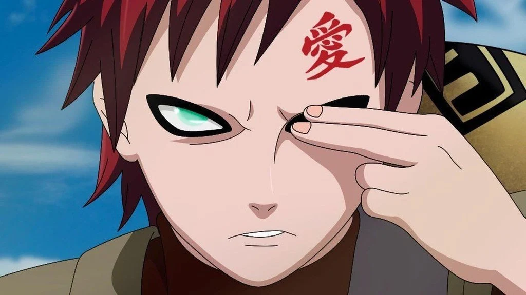 What Does the Japanese Symbol on Gaara's Forehead Mean?