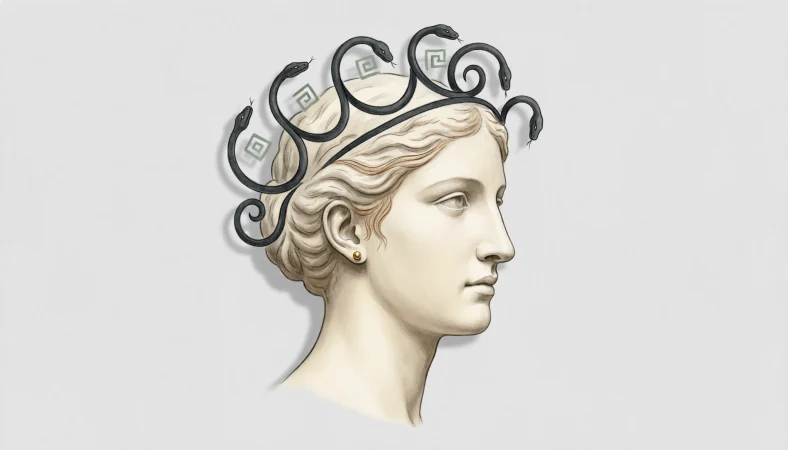 Minimalist Medusa