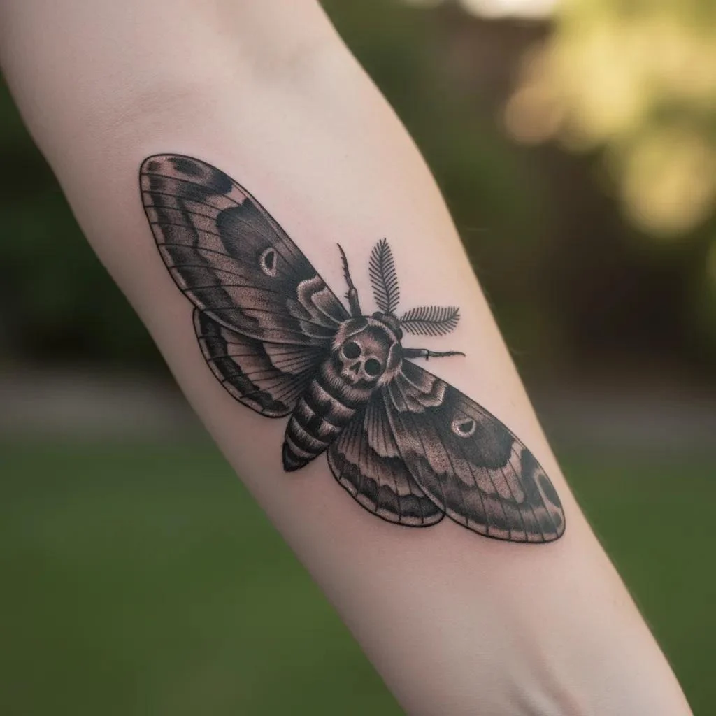 What Does a Moth Tattoo Symbolize?