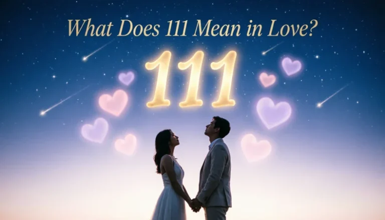 what does 111 mean in love
