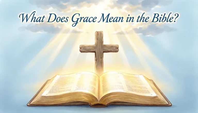 what does grace mean in the bible