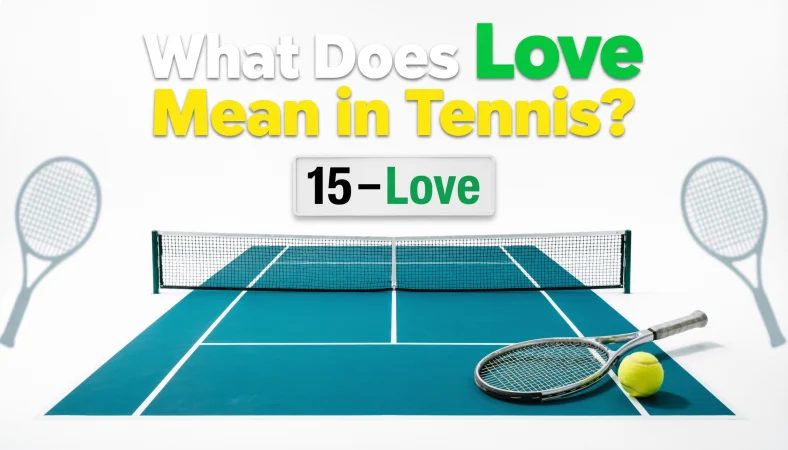 what does love mean in tennis