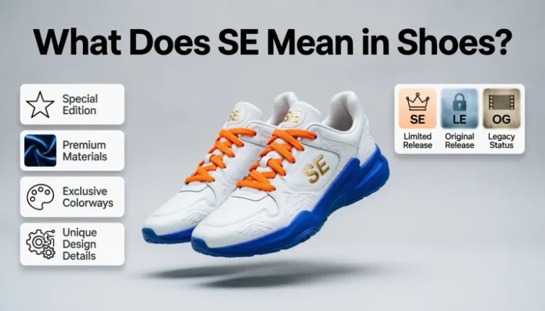 what does se mean in shoes