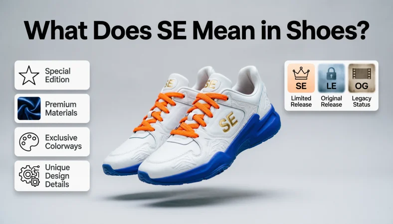 what does se mean in shoes