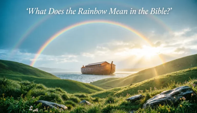 what does the rainbow mean in the bible