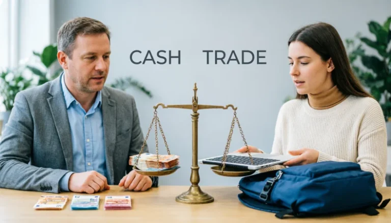 cash or trade