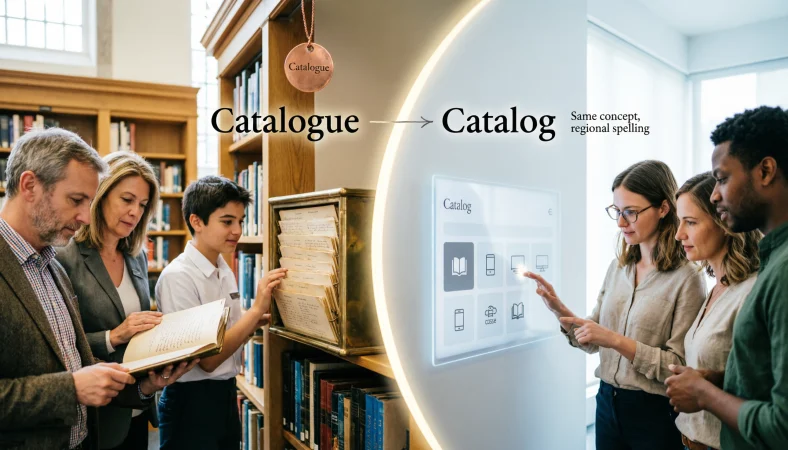 catalogue or catalog