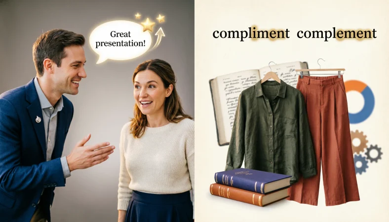compliment or complement