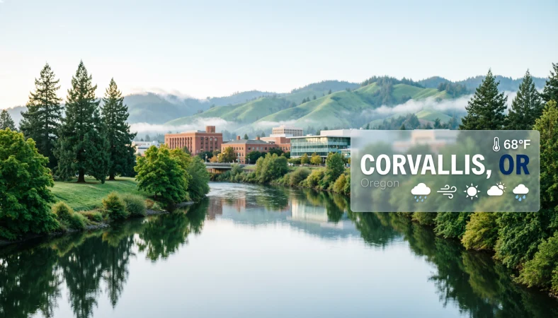 corvallis or weather