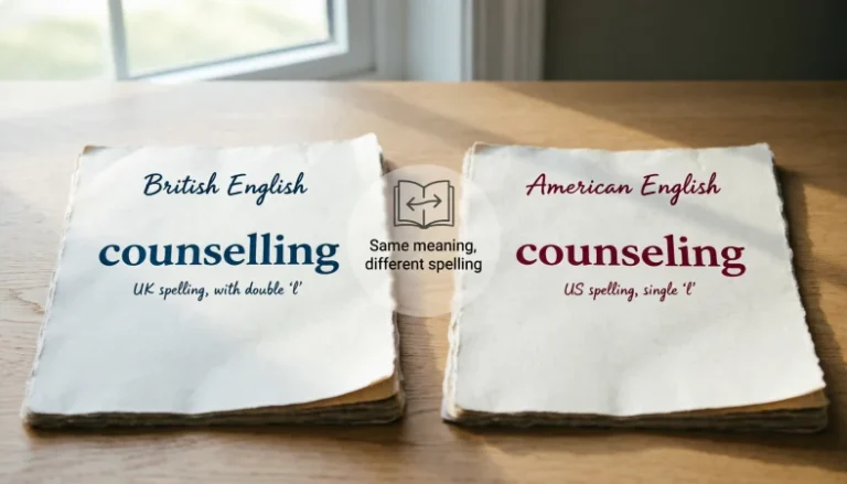 counselling or counseling