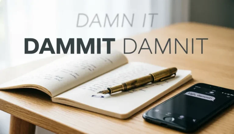 dammit or damnit