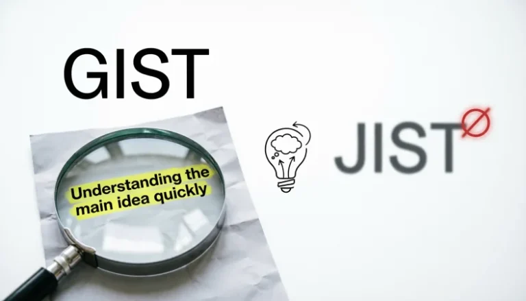 gist or jist