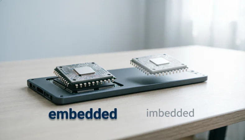 imbedded or embedded