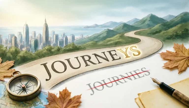 journeys or journies