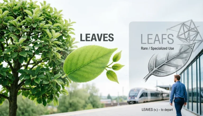 leaves or leafs