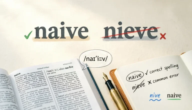 naive or nieve