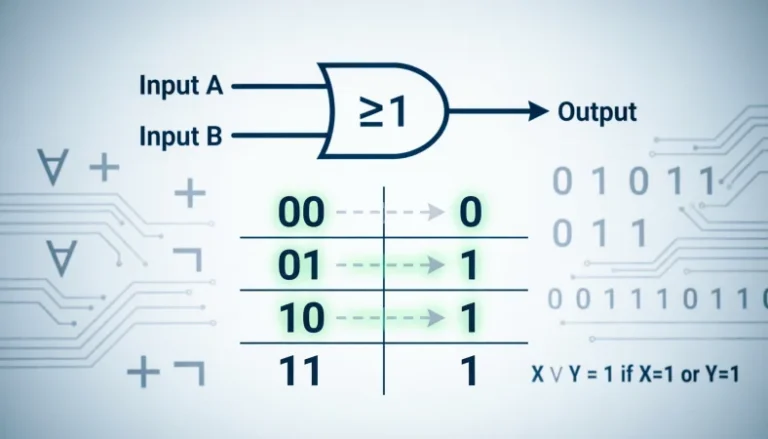 or truth table