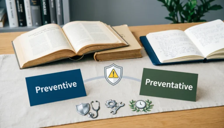 preventive or preventative