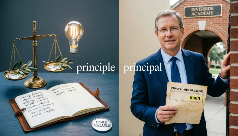 principle or principal