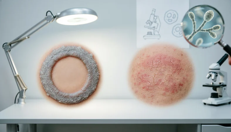 ringworm or eczema