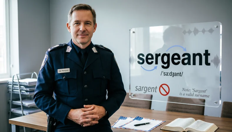 sergeant or sargent