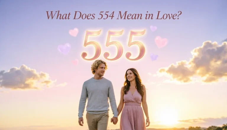what does 555 mean in love