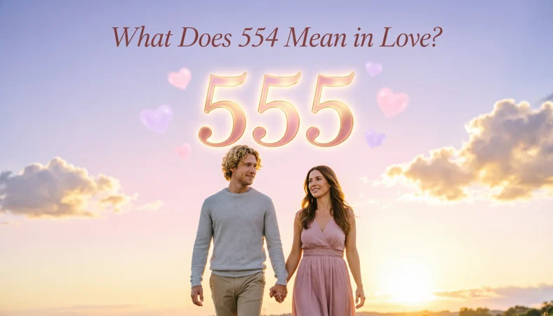 what does 555 mean in love