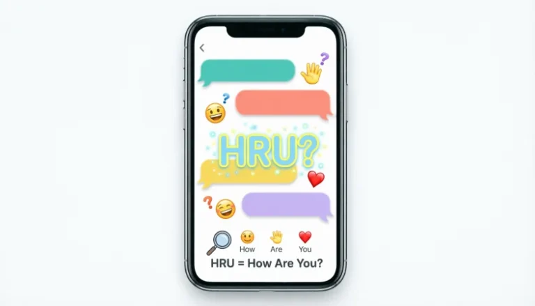 what does hru mean in text