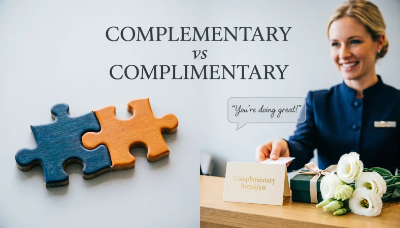 complementary or complimentary