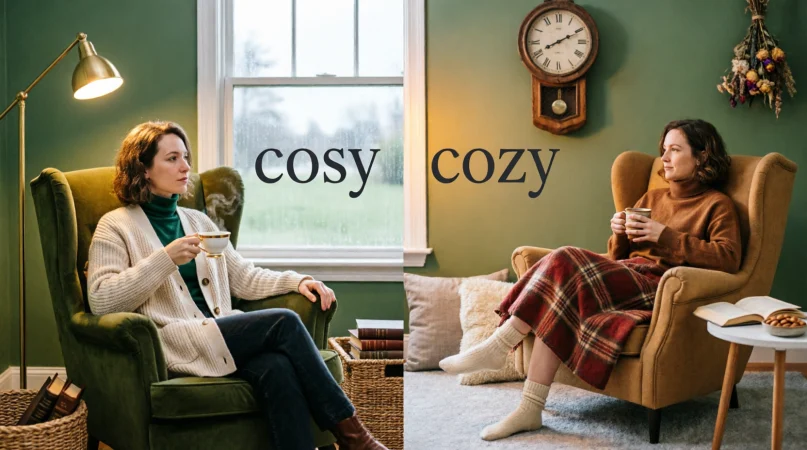 cosy or cozy