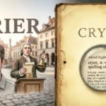 crier or cryer