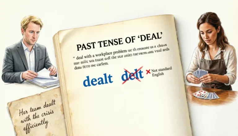 dealt or delt