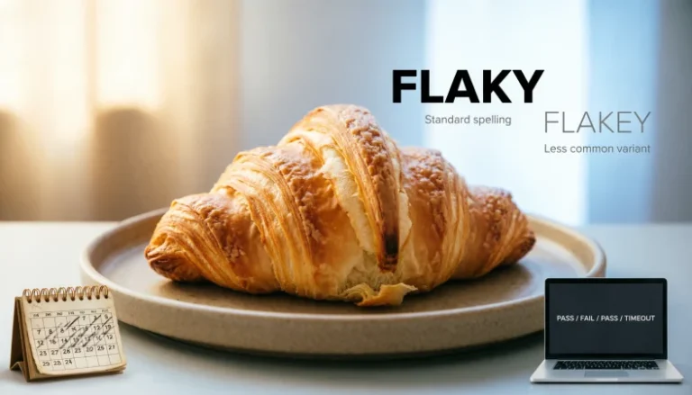 flakey or flaky