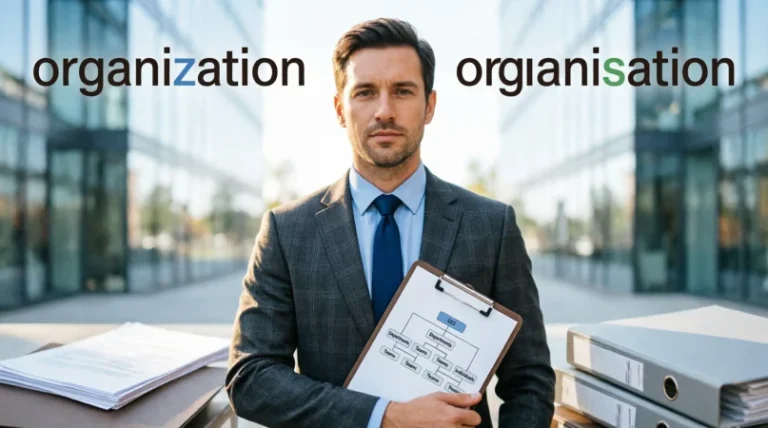 organization or organisation