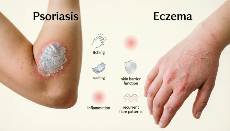 psoriasis or eczema