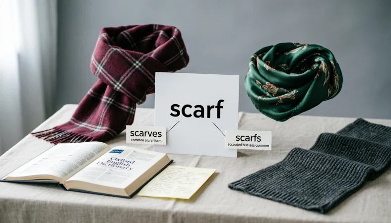 scarves or scarfs