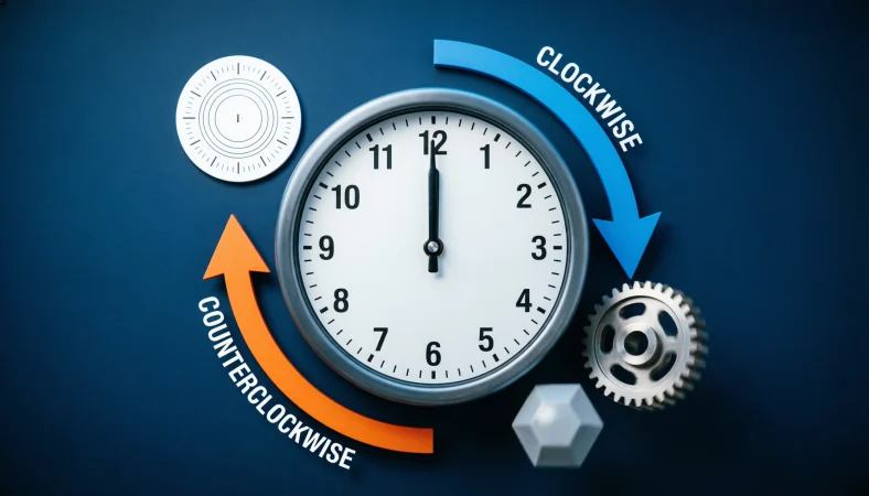 clockwise or counterclockwise