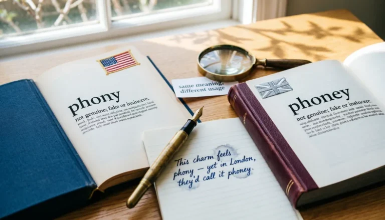 phoney or phony
