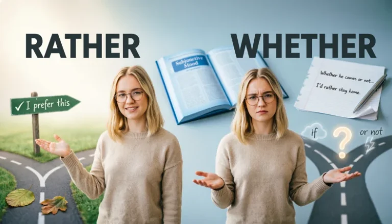 rather or whether