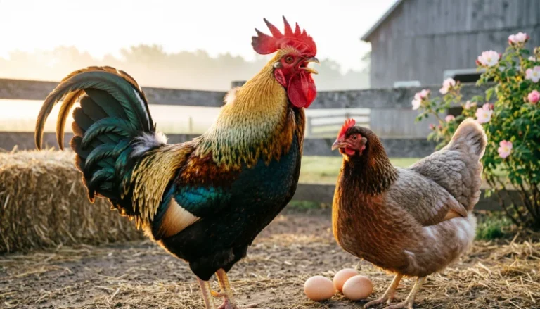 rooster or hen